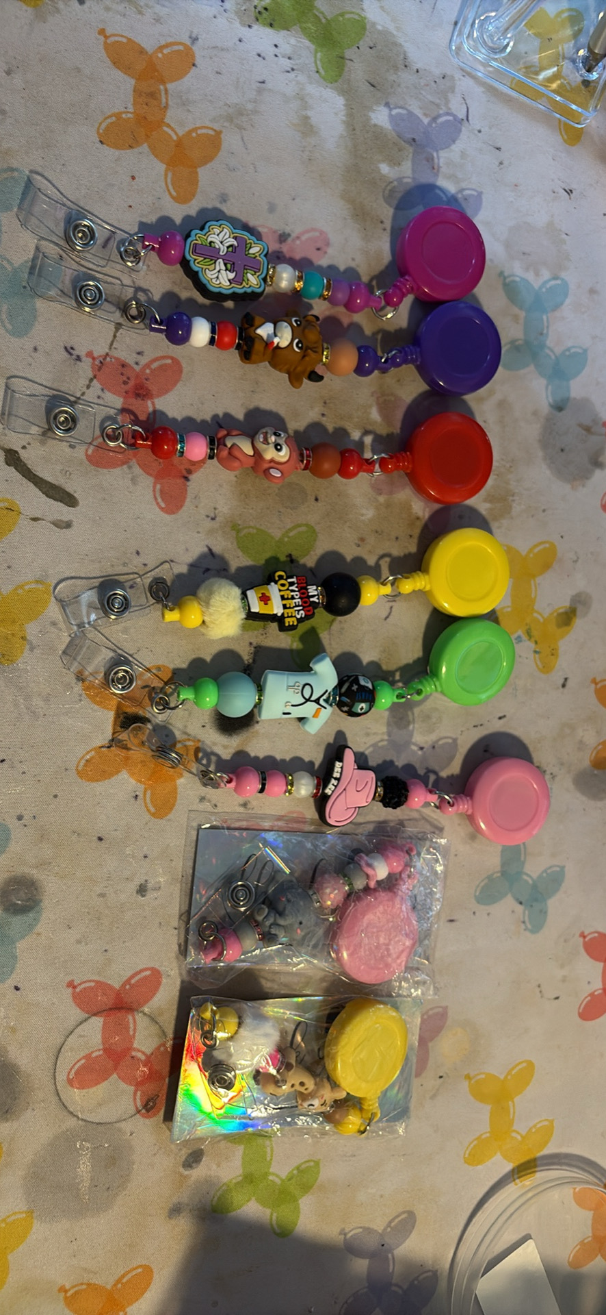 Handmade custom badge reels